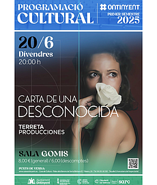Carta de una desconocida. Terreta Producciones