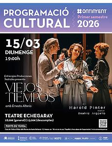 “Viejos Tiempos” amb Ernesto Alterio – Entrecajas Producciones Teatrales