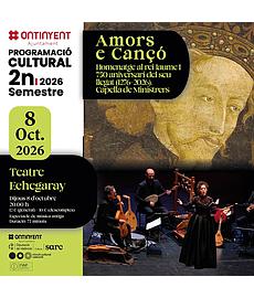 Amors e Cançó. Homenatge al rei Jaume I en el 750 aniversari del seu llegat (1276-2026). Capella de Ministrers
