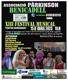 XIII Festival Musical - Associació Pàrkinson Benicadell